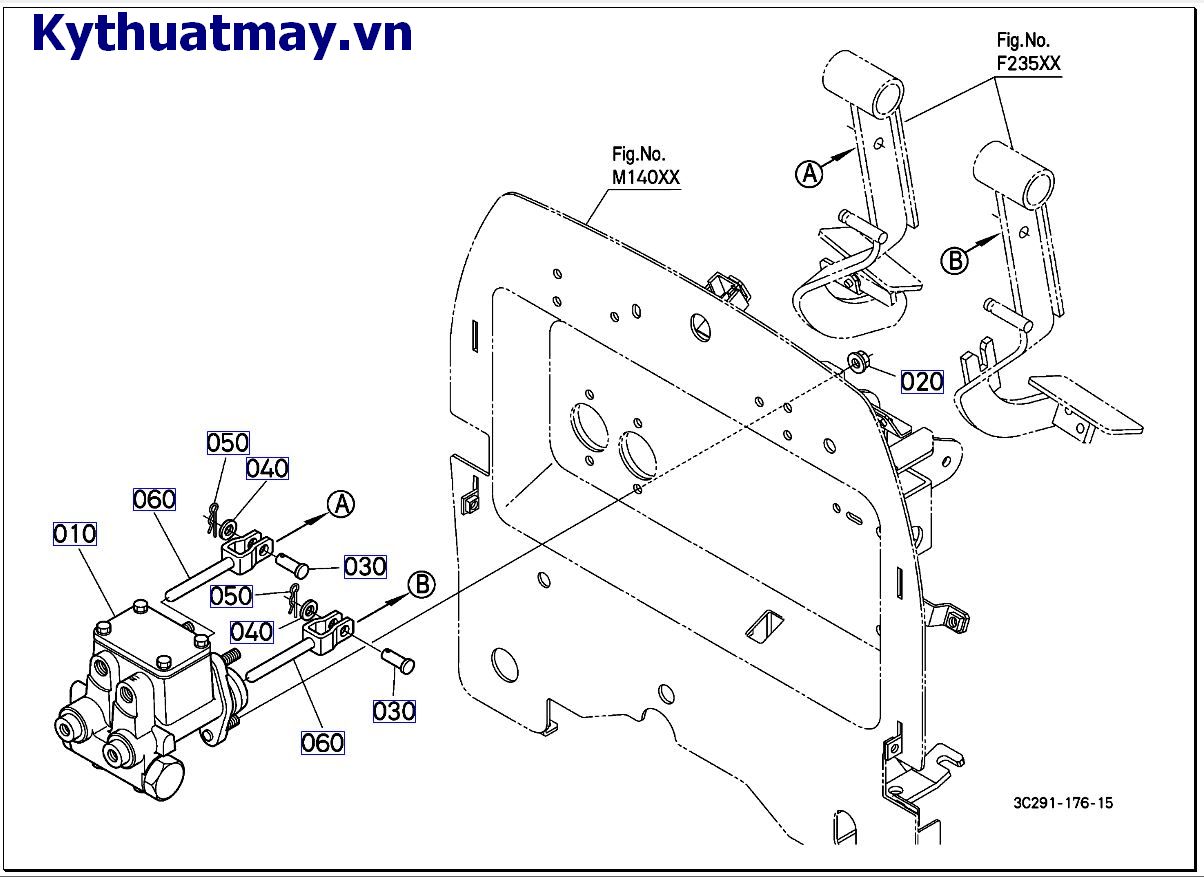 Bộ thắng dầu  ( cũ) 50001 đến 89999